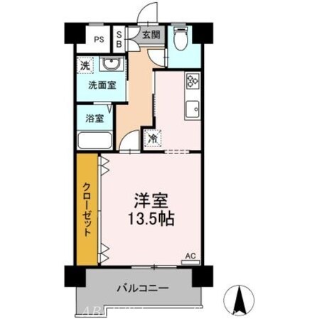 マンション　ベアーズクラブの物件間取画像